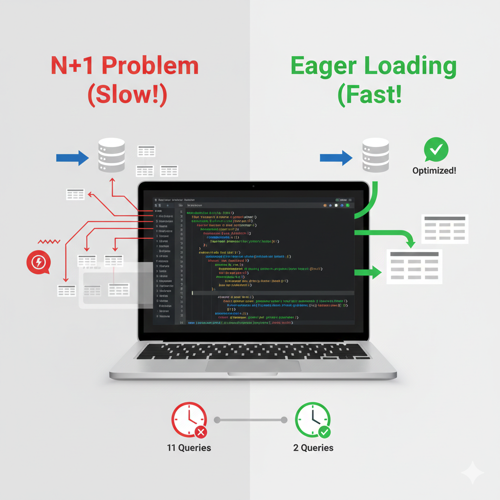 Unmasking the N+1 Query Problem in Laravel: Your Guide to Faster Apps